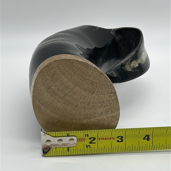 2373- Black Viking Drinking Horn Mug NWT - Picture 7 of 8